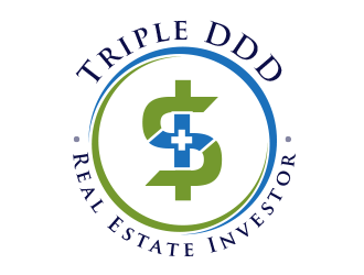 Triple DDD: Real Estate Investor logo design by BeDesign