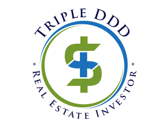 Triple DDD: Real Estate Investor logo design by BeDesign