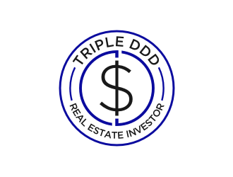 Triple DDD: Real Estate Investor logo design by Gravity