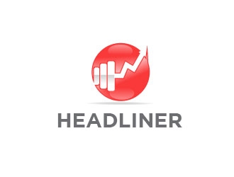HEADLINER logo design by maze
