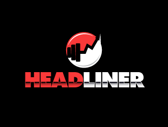 HEADLINER logo design by PRN123
