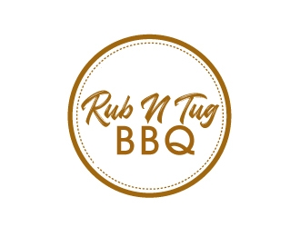 Rub N Tug BBQ logo design by AamirKhan