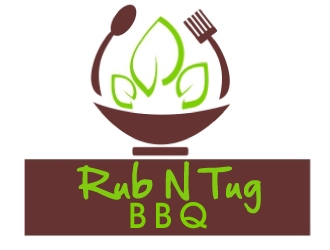 Rub N Tug BBQ logo design by AamirKhan