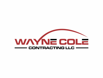 Wayne Cole Contracting LLC logo design by hopee