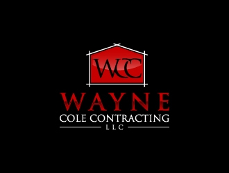Wayne Cole Contracting LLC logo design by mewlana