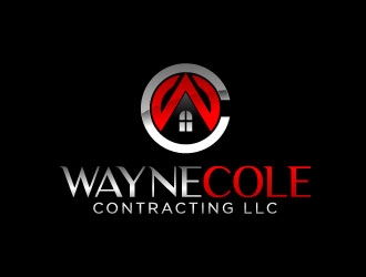 Wayne Cole Contracting LLC logo design by maze