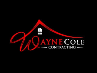 Wayne Cole Contracting LLC logo design by pixalrahul