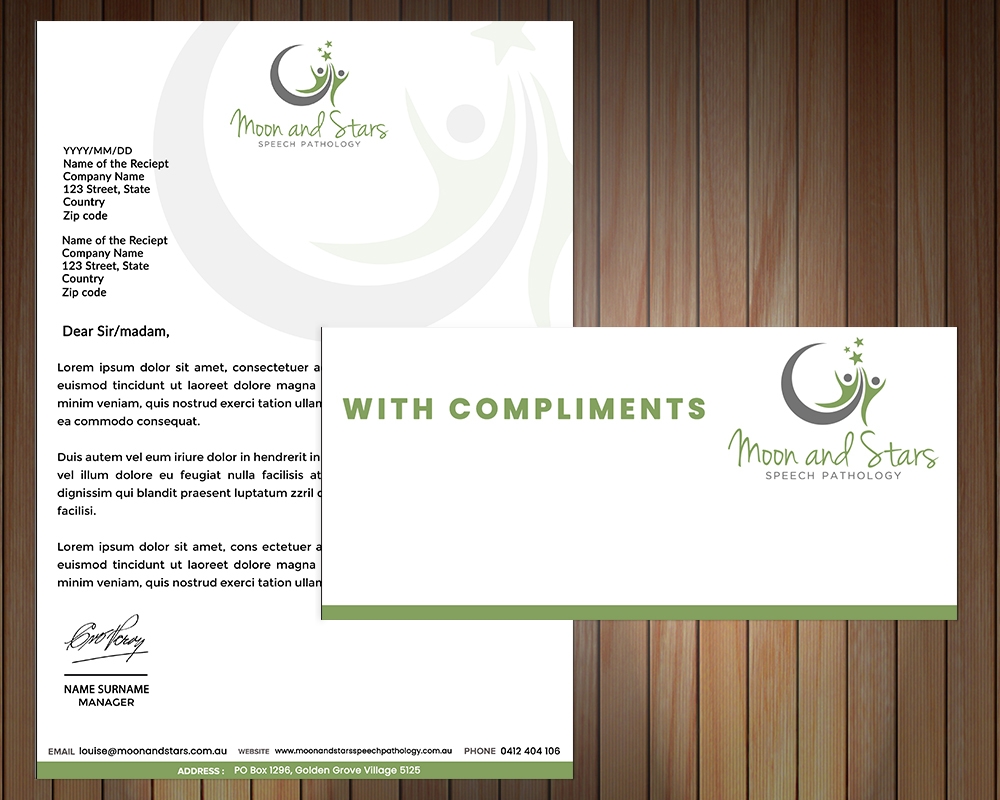 Moon and Stars Speech Pathology logo design by MastersDesigns