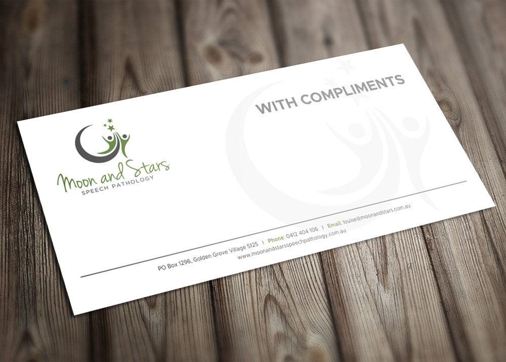 Moon and Stars Speech Pathology logo design by Kindo