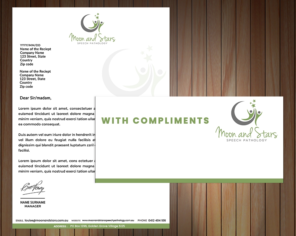 Moon and Stars Speech Pathology logo design by MastersDesigns