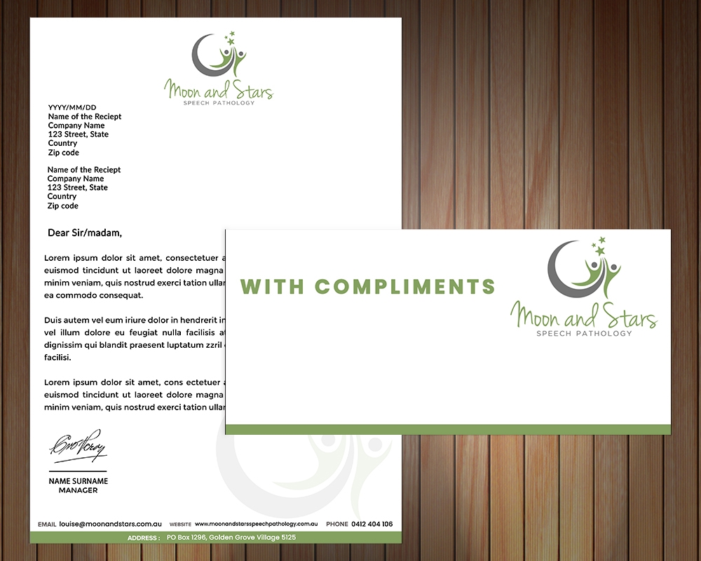 Moon and Stars Speech Pathology logo design by MastersDesigns