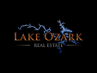 Lake Ozark Real Estate logo design by yunda