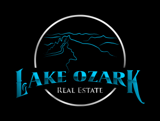 Lake Ozark Real Estate logo design by Gwerth