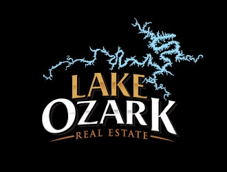 Lake Ozark Real Estate logo design by sanworks