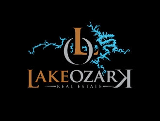 Lake Ozark Real Estate logo design by sanworks