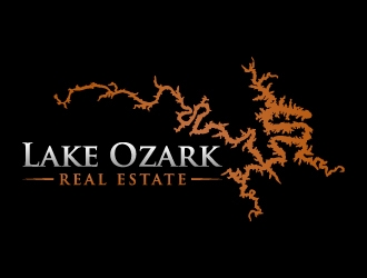 Lake Ozark Real Estate logo design by LogOExperT