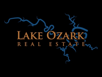 Lake Ozark Real Estate logo design by MUSANG