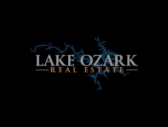 Lake Ozark Real Estate logo design by Erasedink