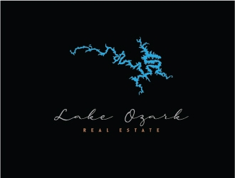 Lake Ozark Real Estate logo design by Bassfade