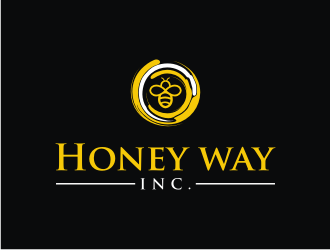 Honey way Inc. logo design by mbamboex