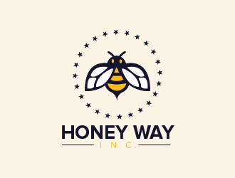 Honey way Inc. logo design by czars