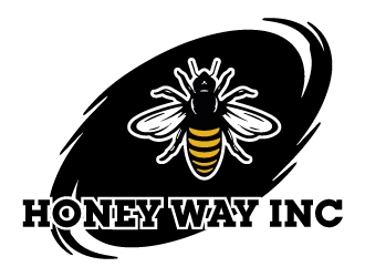 Honey way Inc. logo design by Frenic