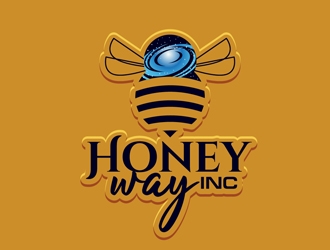 Honey way Inc. logo design by DreamLogoDesign