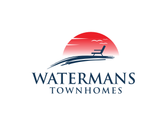 Watermans Townhomes logo design by ohtani15