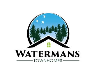 Watermans Townhomes logo design by AamirKhan