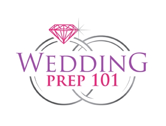 Wedding Prep 101 logo design by MAXR