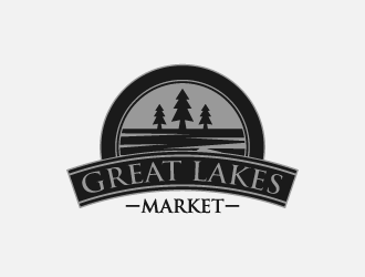 Great Lakes Market logo design by fastsev
