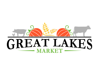 Great Lakes Market logo design by qqdesigns