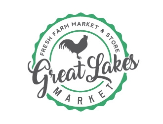 Great Lakes Market logo design by Rachel