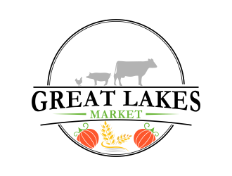 Great Lakes Market logo design by qqdesigns