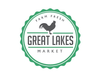 Great Lakes Market logo design by Rachel