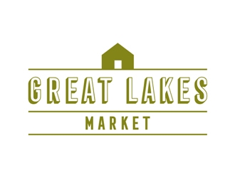 Great Lakes Market logo design by Abril