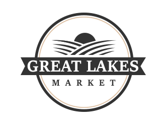 Great Lakes Market logo design by BeDesign