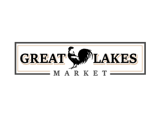 Great Lakes Market logo design by BeDesign