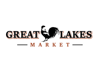 Great Lakes Market logo design by BeDesign