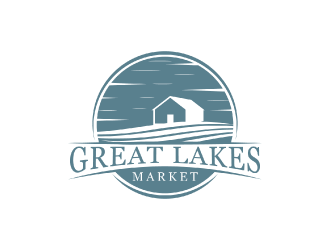 Great Lakes Market logo design by nona