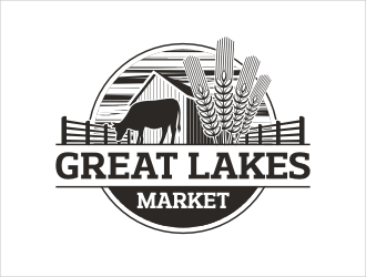 Great Lakes Market logo design by catalin
