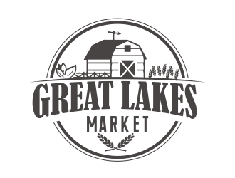 Great Lakes Market logo design by YONK