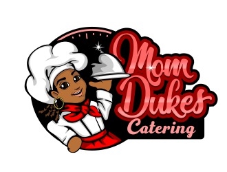 Mom Dukes Catering logo design by veron