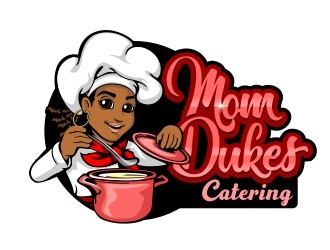 Mom Dukes Catering logo design by veron