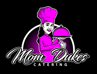 Mom Dukes Catering logo design by DreamLogoDesign