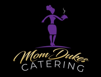 Mom Dukes Catering logo design by DreamLogoDesign