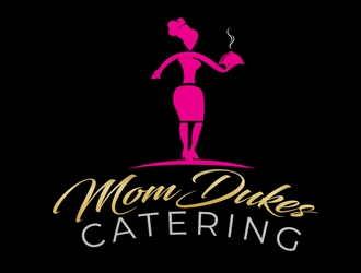Mom Dukes Catering logo design by DreamLogoDesign