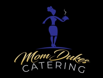 Mom Dukes Catering logo design by DreamLogoDesign