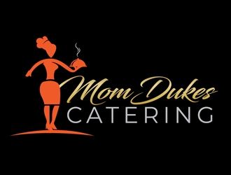 Mom Dukes Catering logo design by DreamLogoDesign