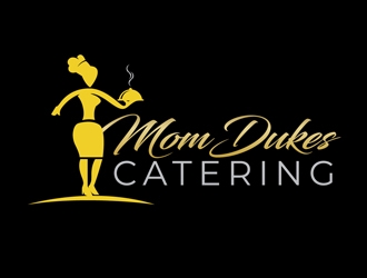 Mom Dukes Catering logo design by DreamLogoDesign